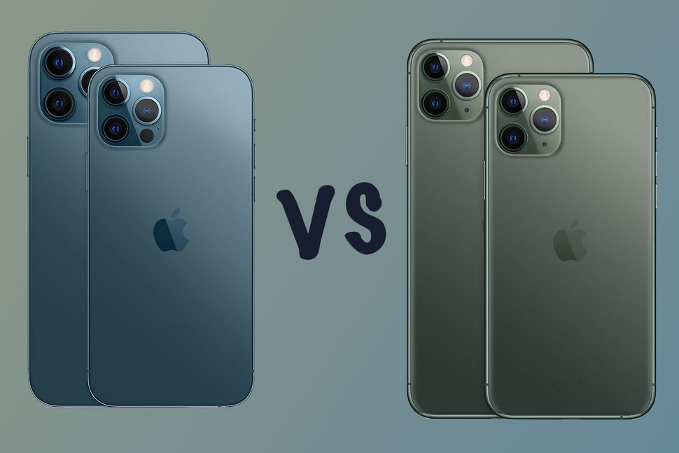 qual a diferença entre o iphone 11 pro max para o 12